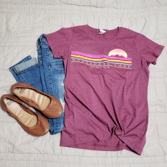 Live and Tell Tops - 🛍 Moosehead Lake Maine Tee